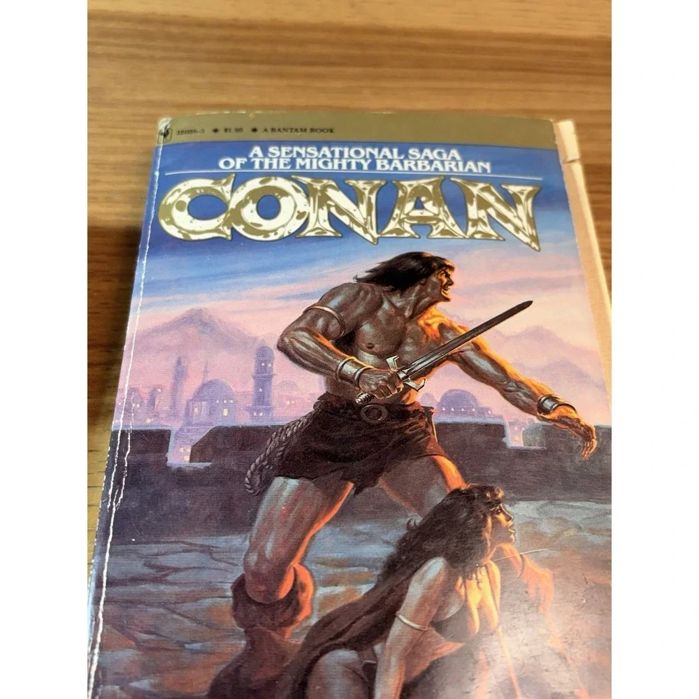 Conan: The Road of Kings - Karl Edward Wagner, 1980 sc, Bantam, fold-out cover